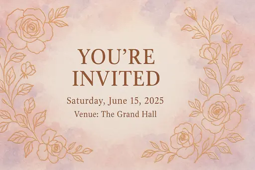 AI Invitation Card Maker