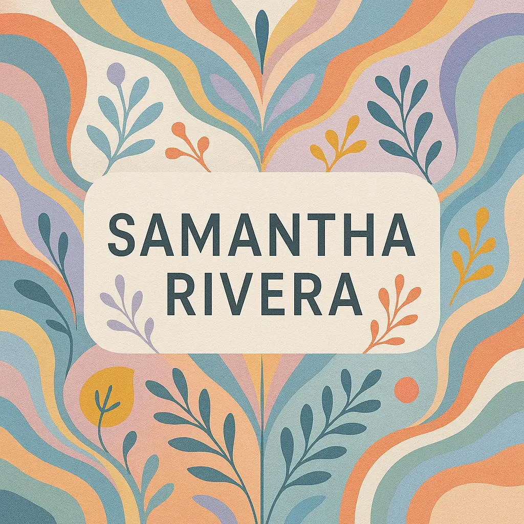 Colorful abstract label template design