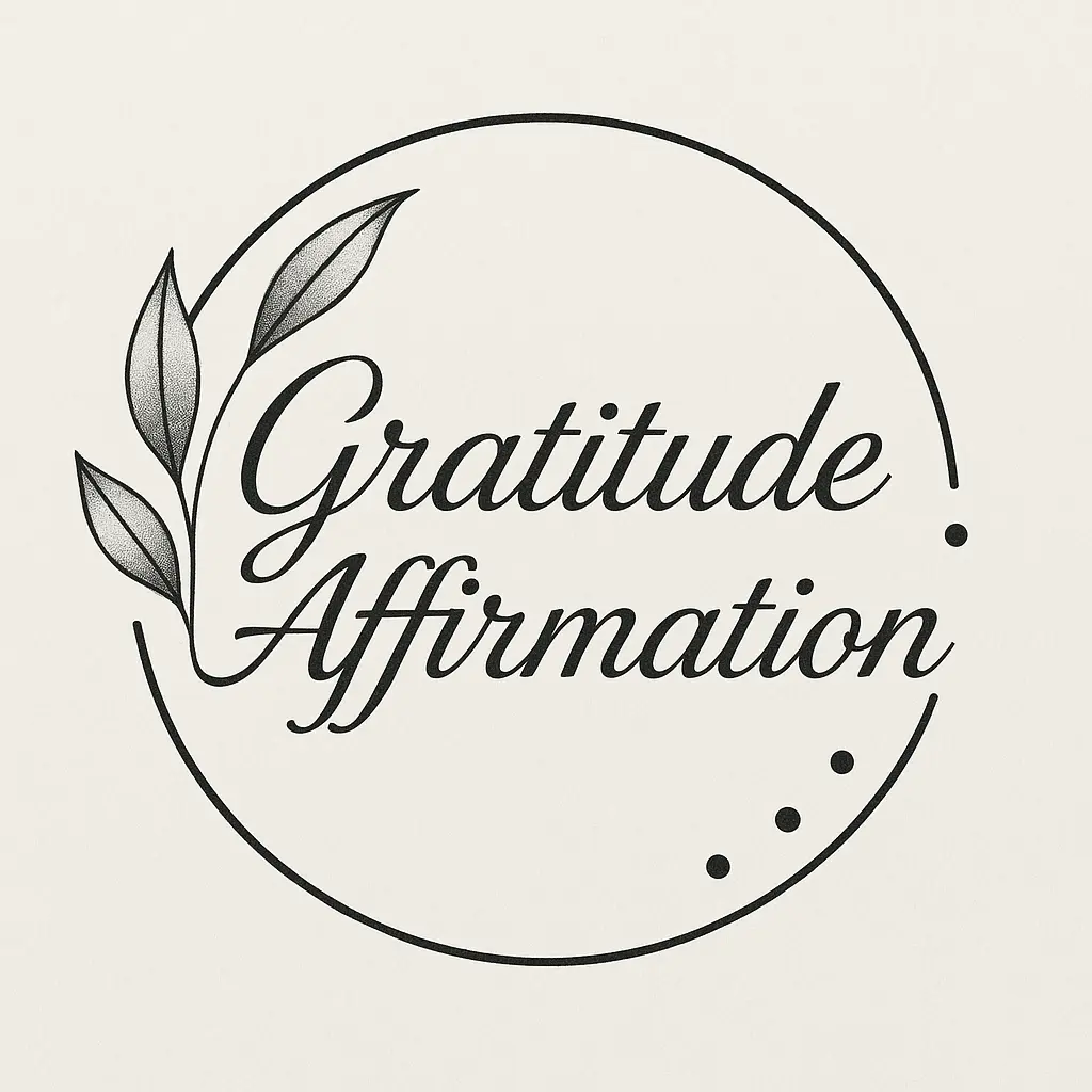 Minimalist circle label template with leaves and text.