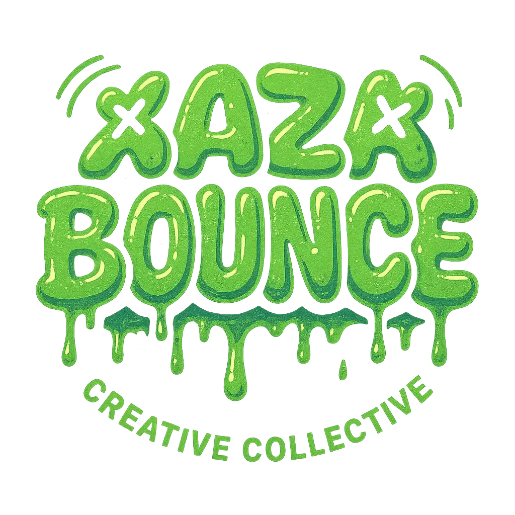 Playful graffiti-style clothing brand logo template
