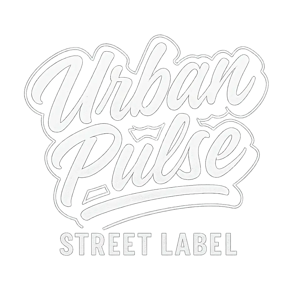 Urban Pulse streetwear clothing brand logo template