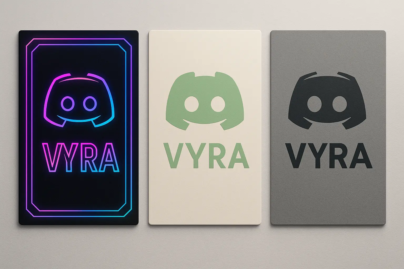 Playful lavender discord logo template with gaming motif