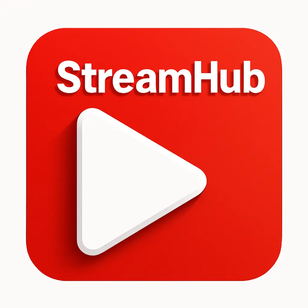 youtube logo template with red background and white play button