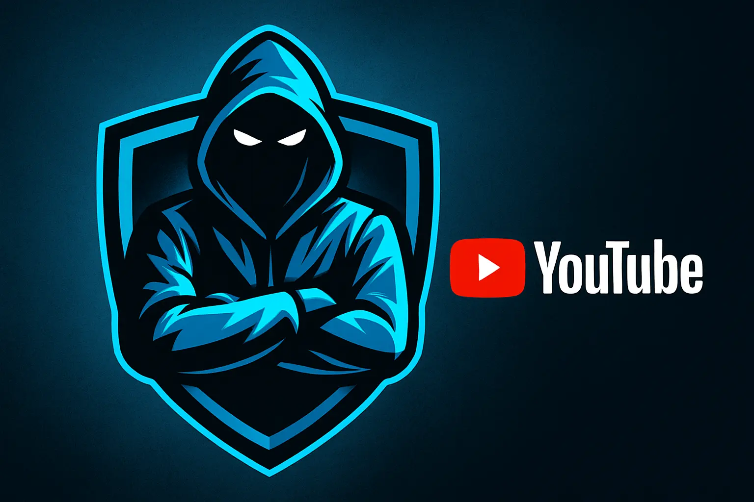 playful cartoon brain youtube logo template with bold text