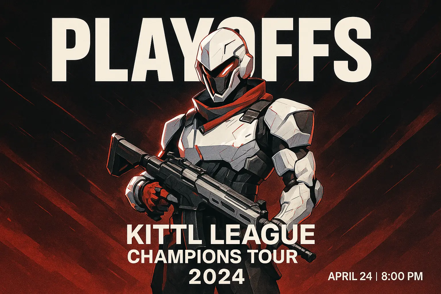 Futuristic esports character youtube banner template