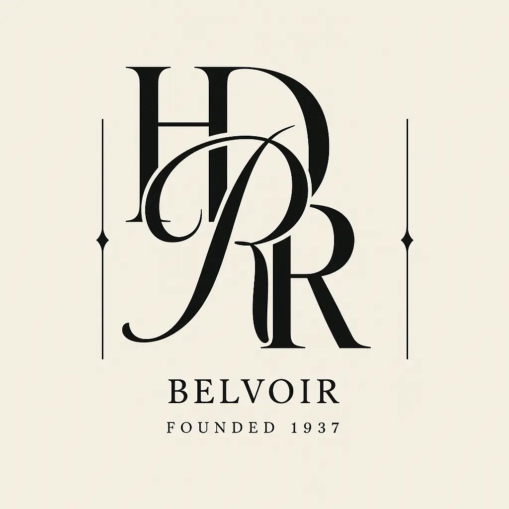 Elegant gold monogram template with M and R initials