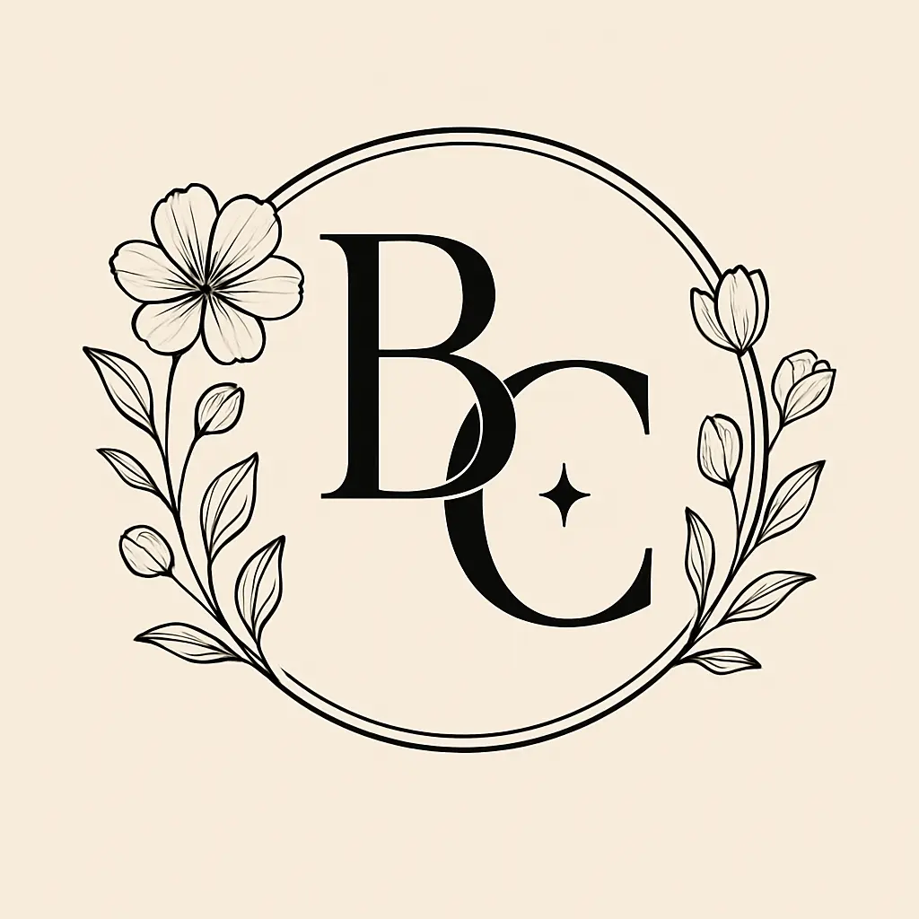 Monogram template featuring elegant intertwined letters J and H with an ampersand.