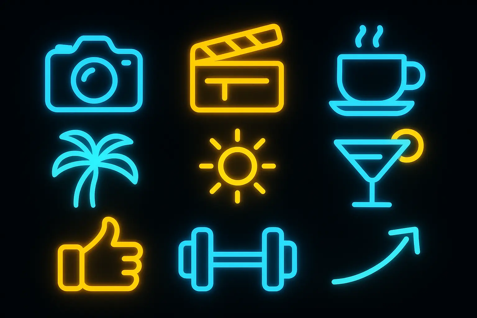 Bold icon template with gear and 'System Core' text