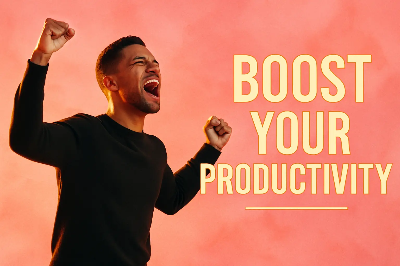 Motivational YouTube Thumbnail template featuring creativity tips