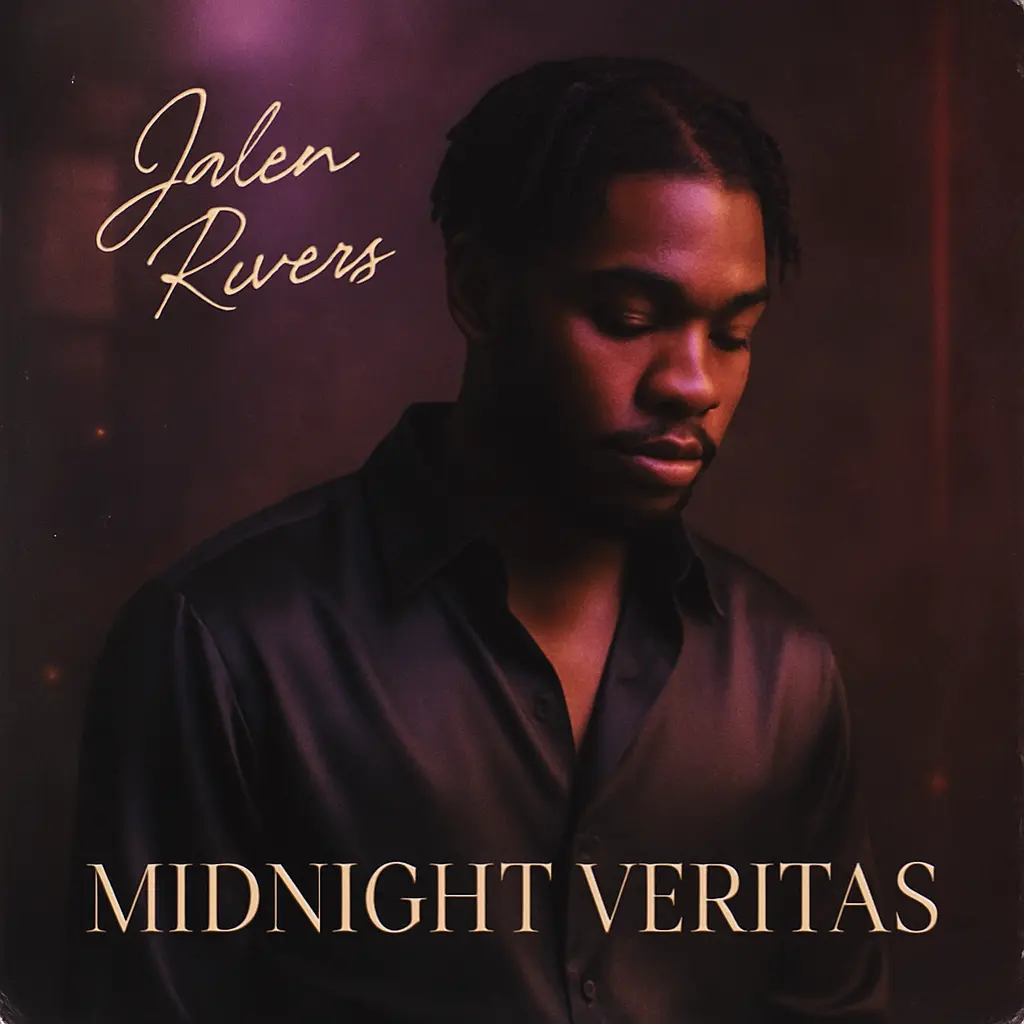 Moody R&B Album Covers template with soulful male artist