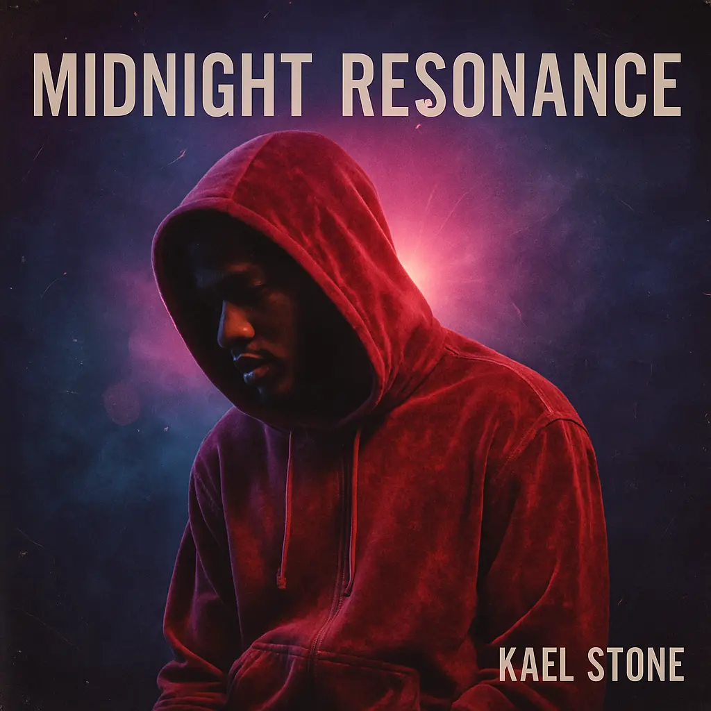 Moody R&B Album Covers template with introspective male artist
