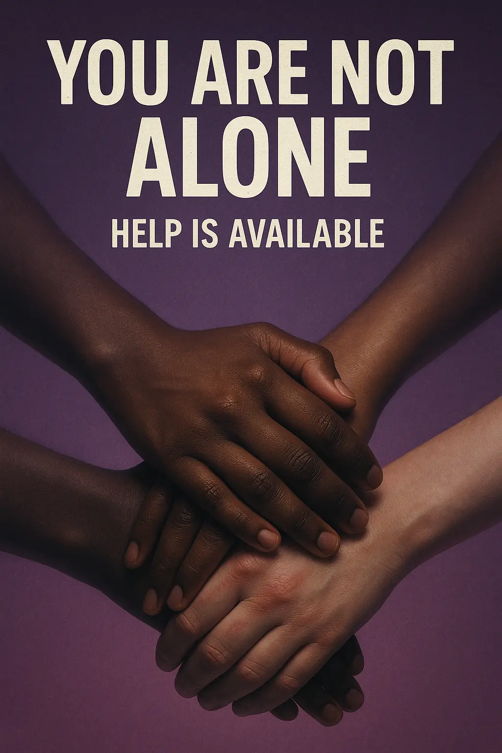 Domestic Violence Poster template with a concerned girl and impactful message.