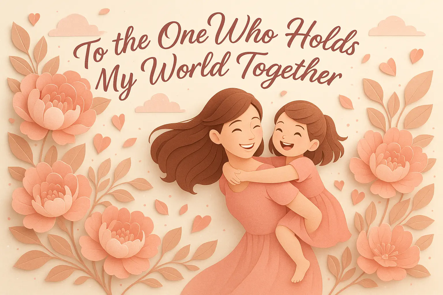 Mother's Day Poster template with vibrant sunflowers and warm text