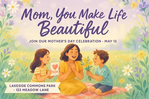 Mother's Day Poster