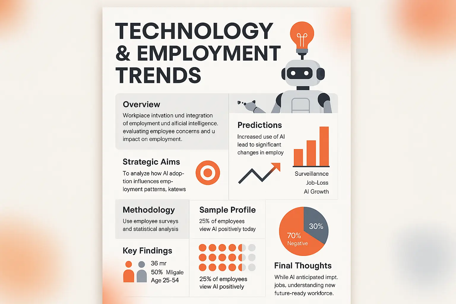 Modern Research Poster template in civil engineering.