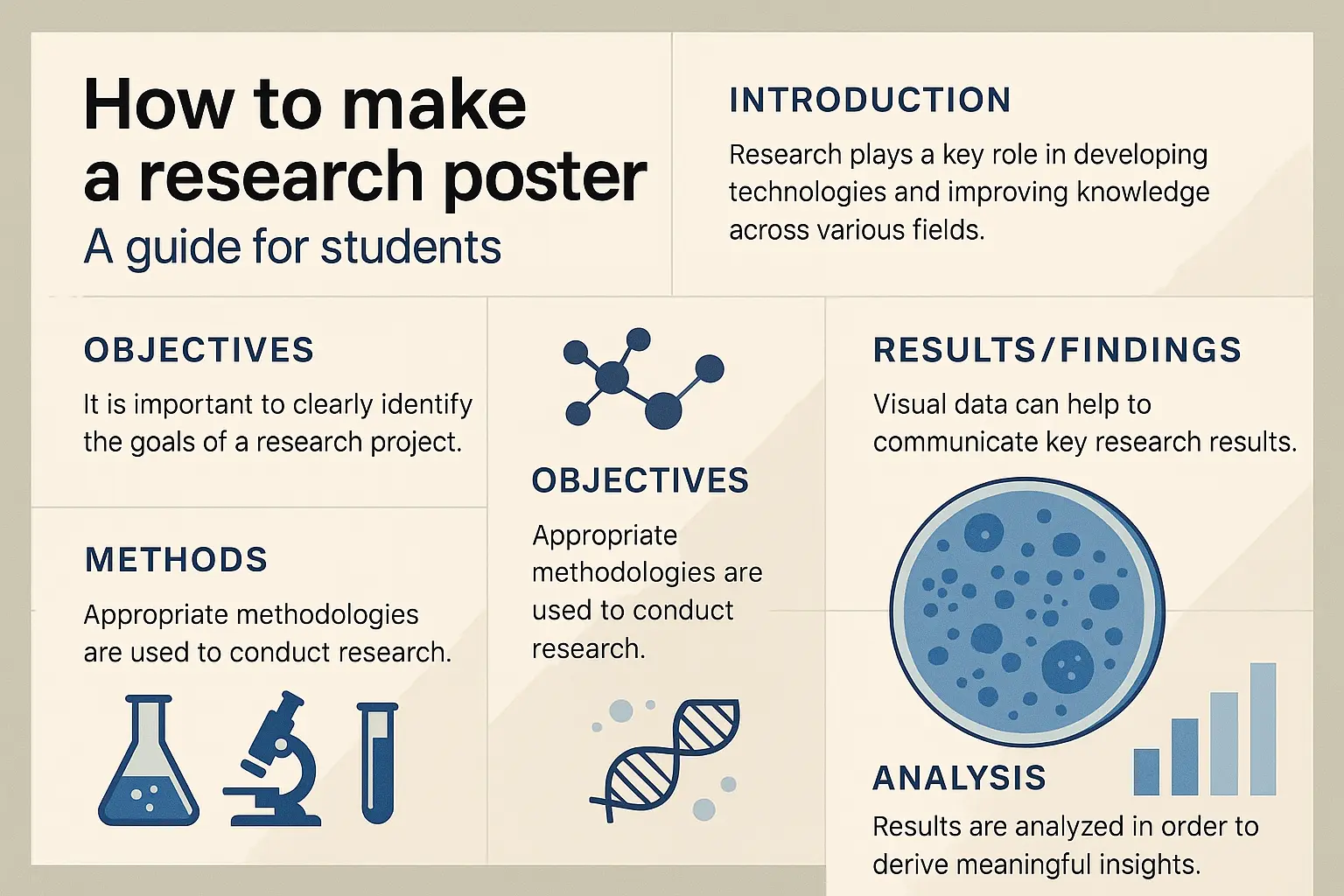 Research Poster template with environmental science theme
