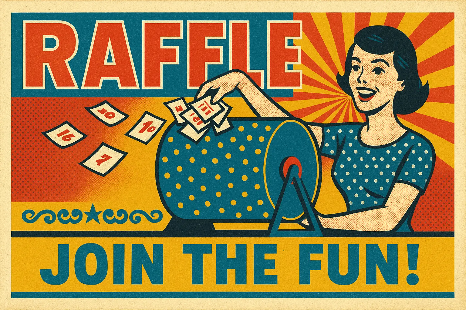 Retro Poster template for a nostalgic drive-in movie event