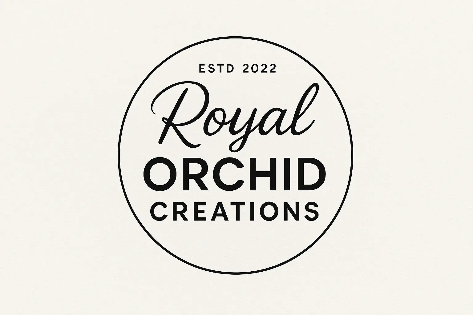 Circular Logo template with geometric pattern and vintage style