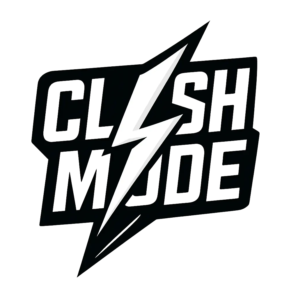 Dynamic Sports Logo template with split lightning bolt design
