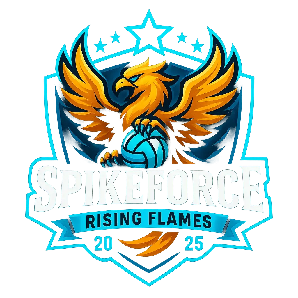 Phoenix-themed Sports Logo template with bold colors