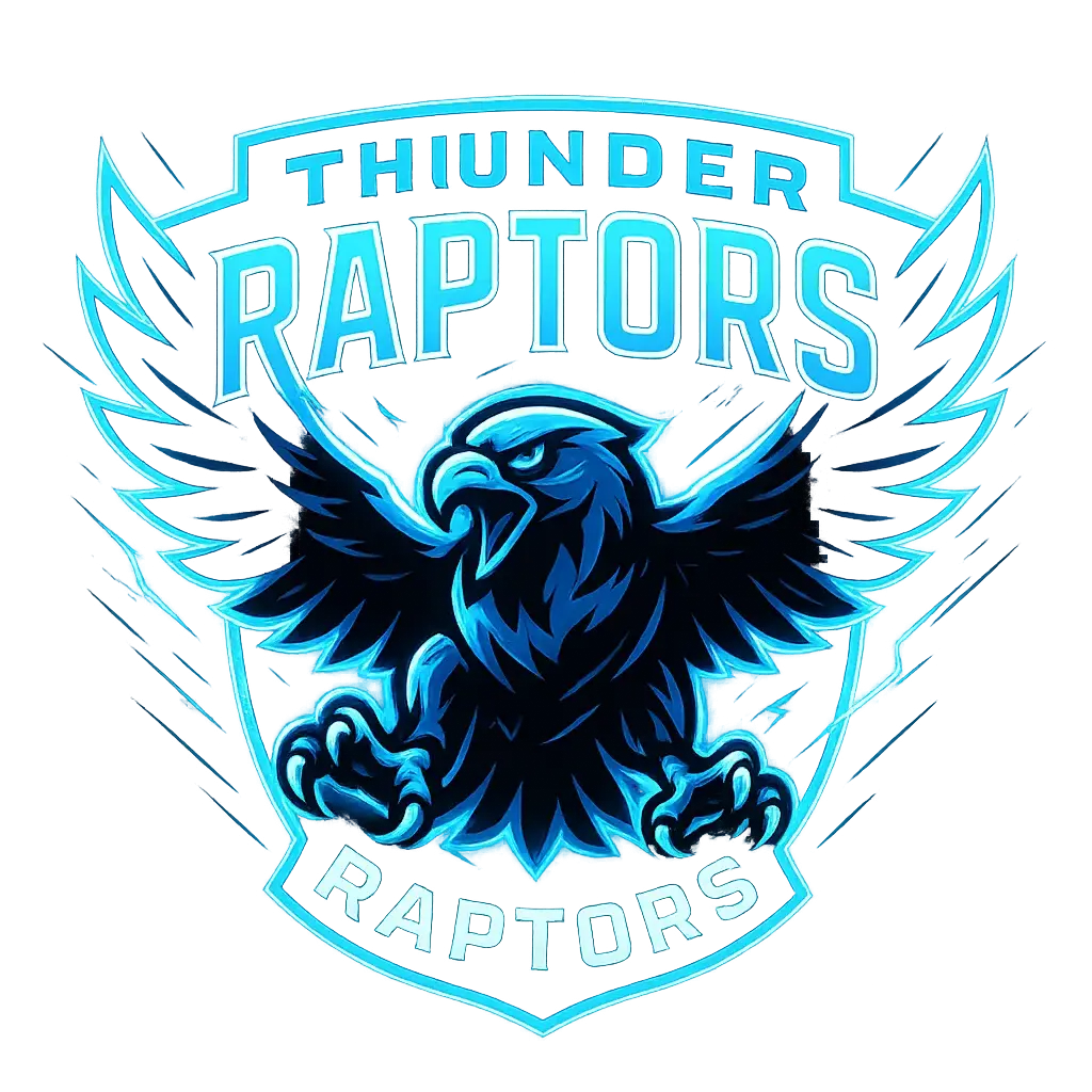 Modern Sports Logo template with electric hawk design