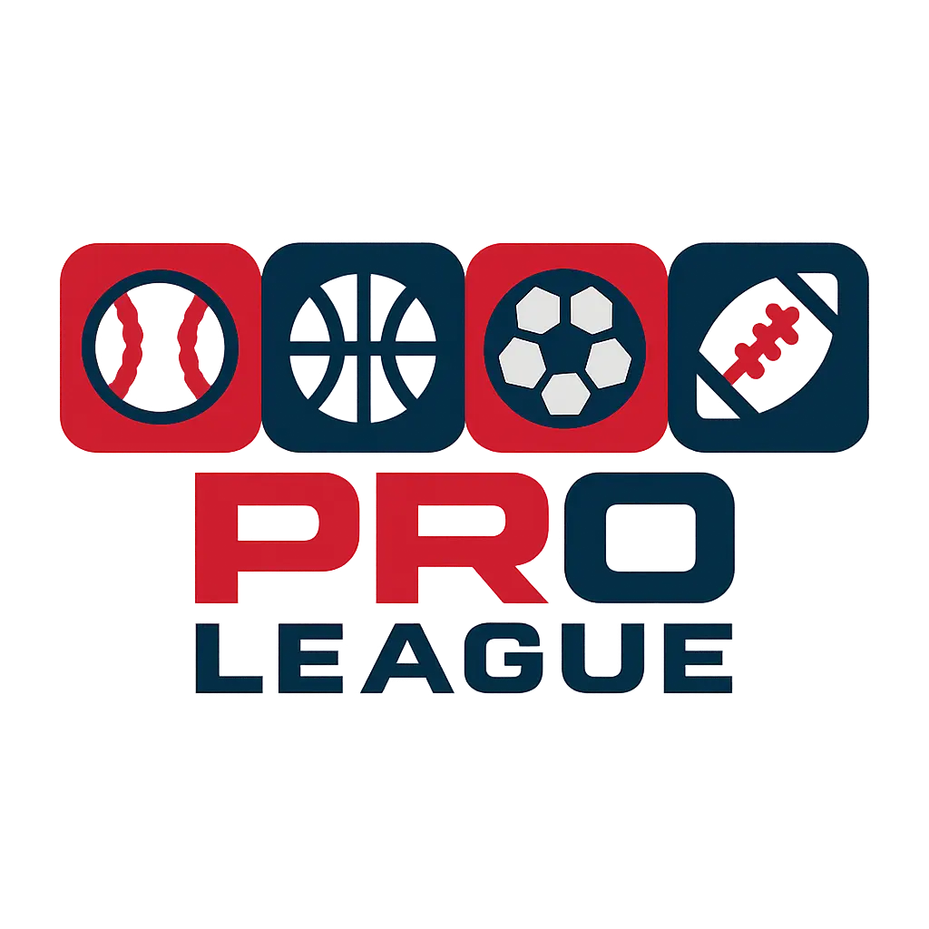 Modern Sports Logo template with four balls and bold text