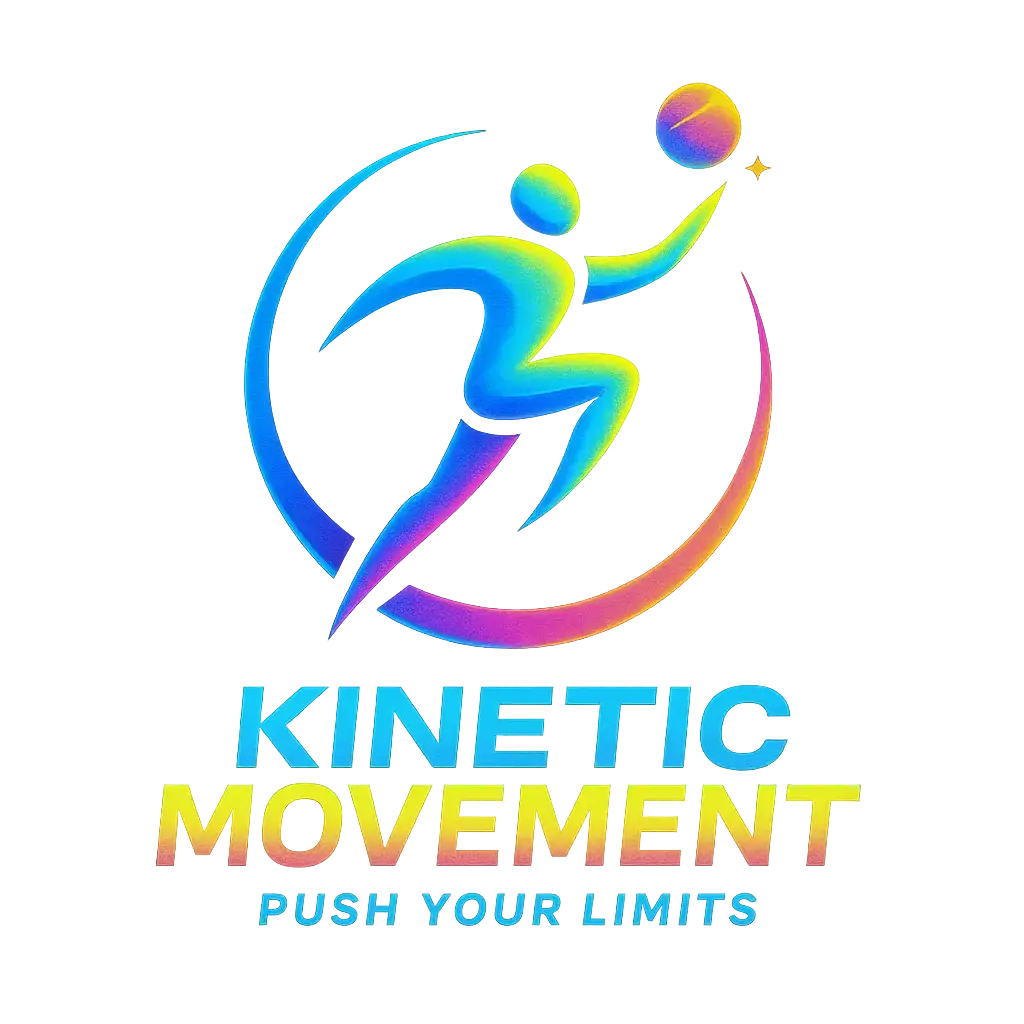 Dynamic abstract athlete Sports Logo template design