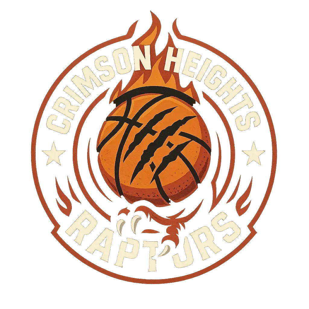 Bold Basketball Logo template with clawed ball and flames