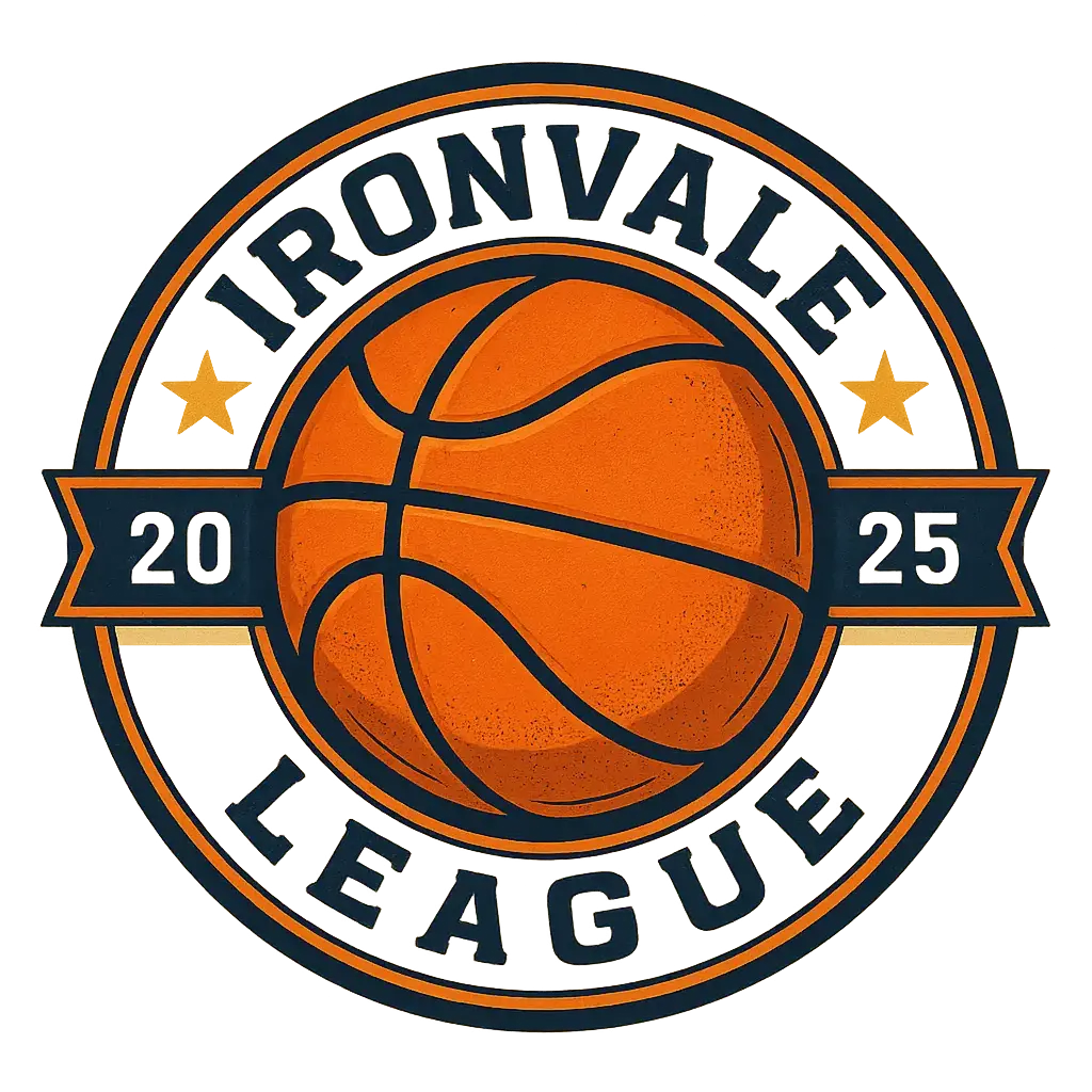 Vintage Basketball Logo template with bold team design