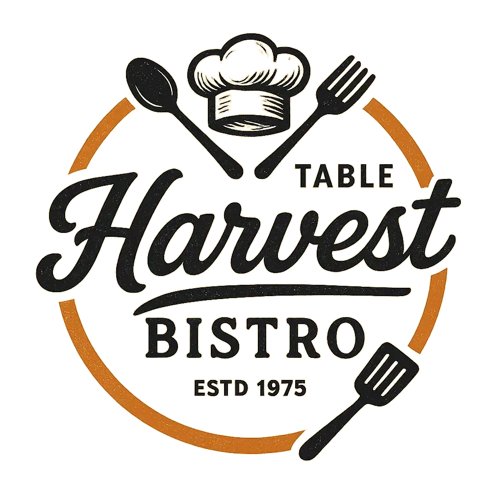 Vintage Restaurant Logo template with chef hat and utensils