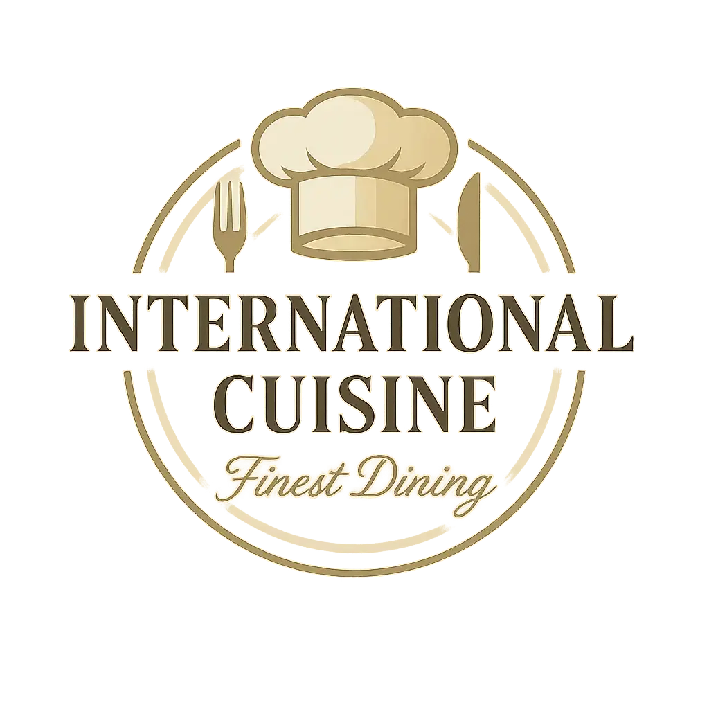 Sophisticated restaurant logo template with elegant food elements