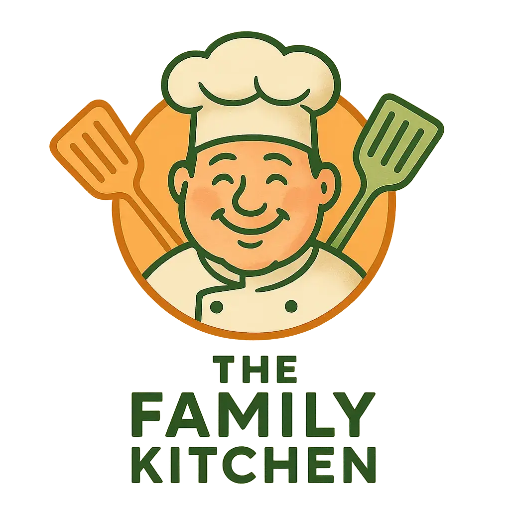 Restaurant Logo template featuring a playful chef illustration and modern typography.