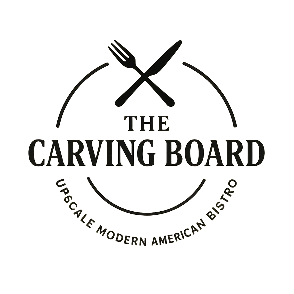Modern Restaurant Logo template with circular badge and utensils