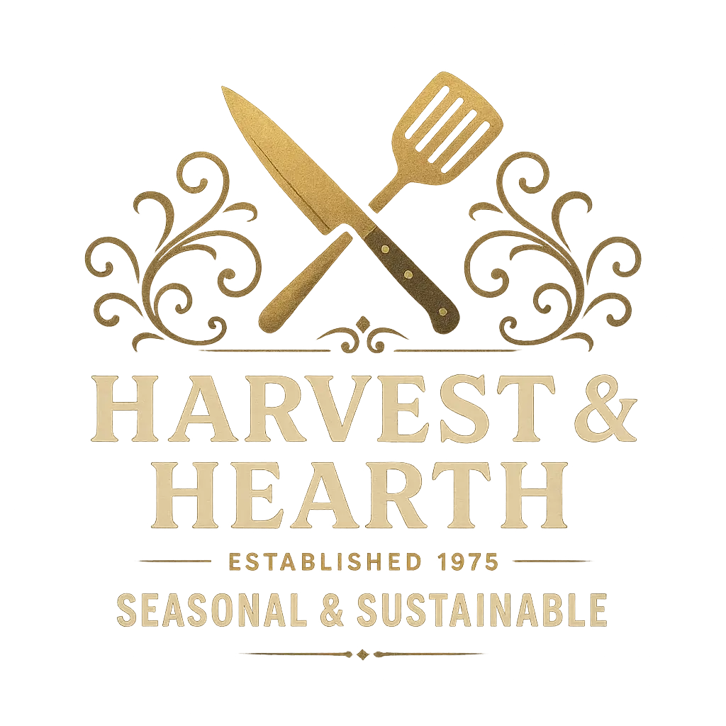 Vintage Restaurant Logo template with cutlery emblem