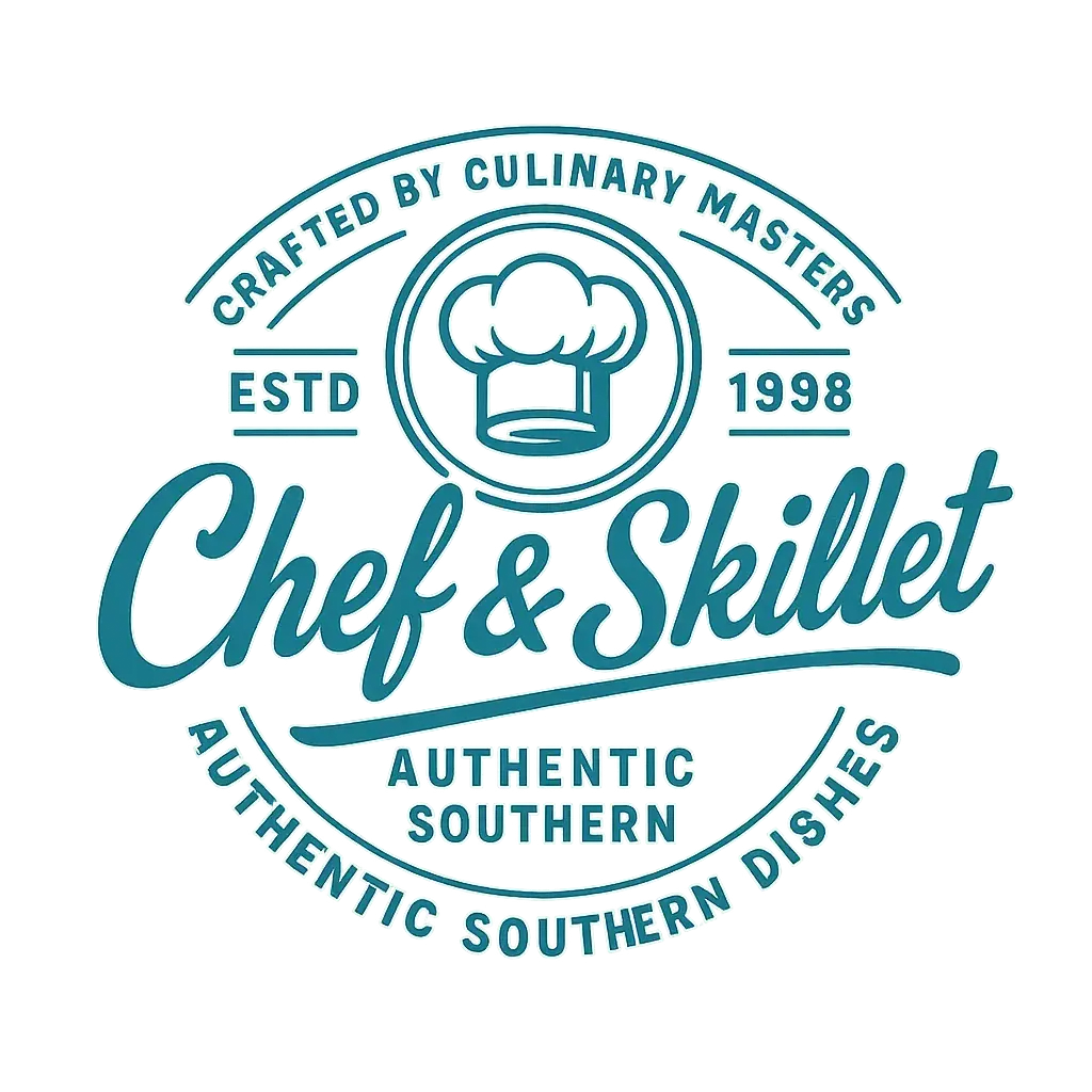Vintage Restaurant Logo template with chef hat and script text