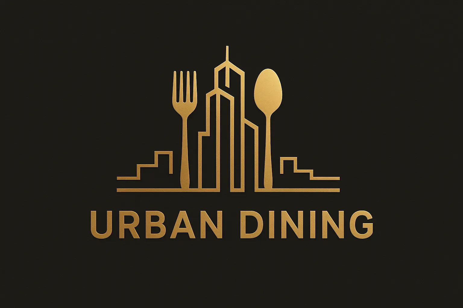 Playful Restaurant Logo template with cute chef character