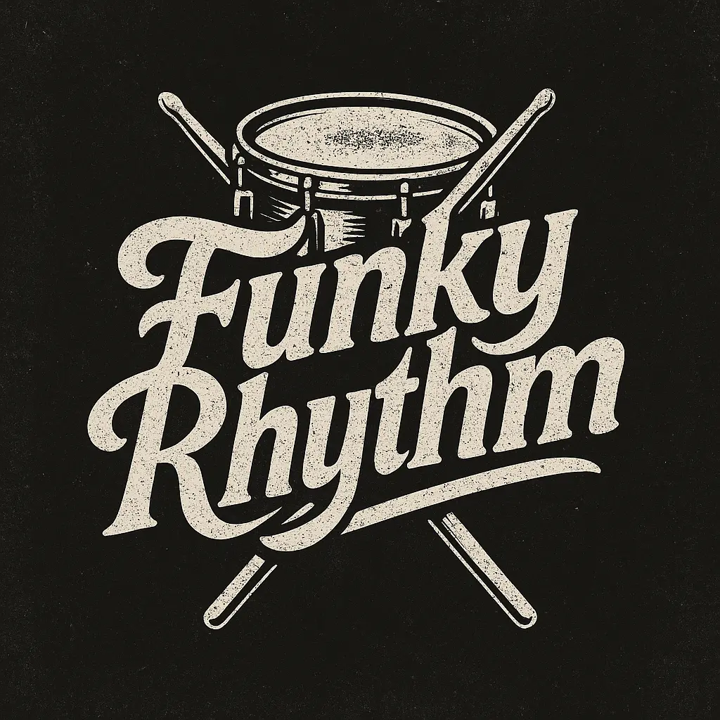 Band Logo template featuring vintage typography and snare drum iconography.