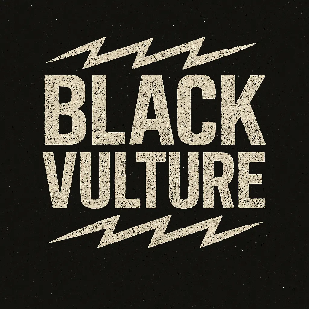 Grunge Band Logo template with bold distressed lettering