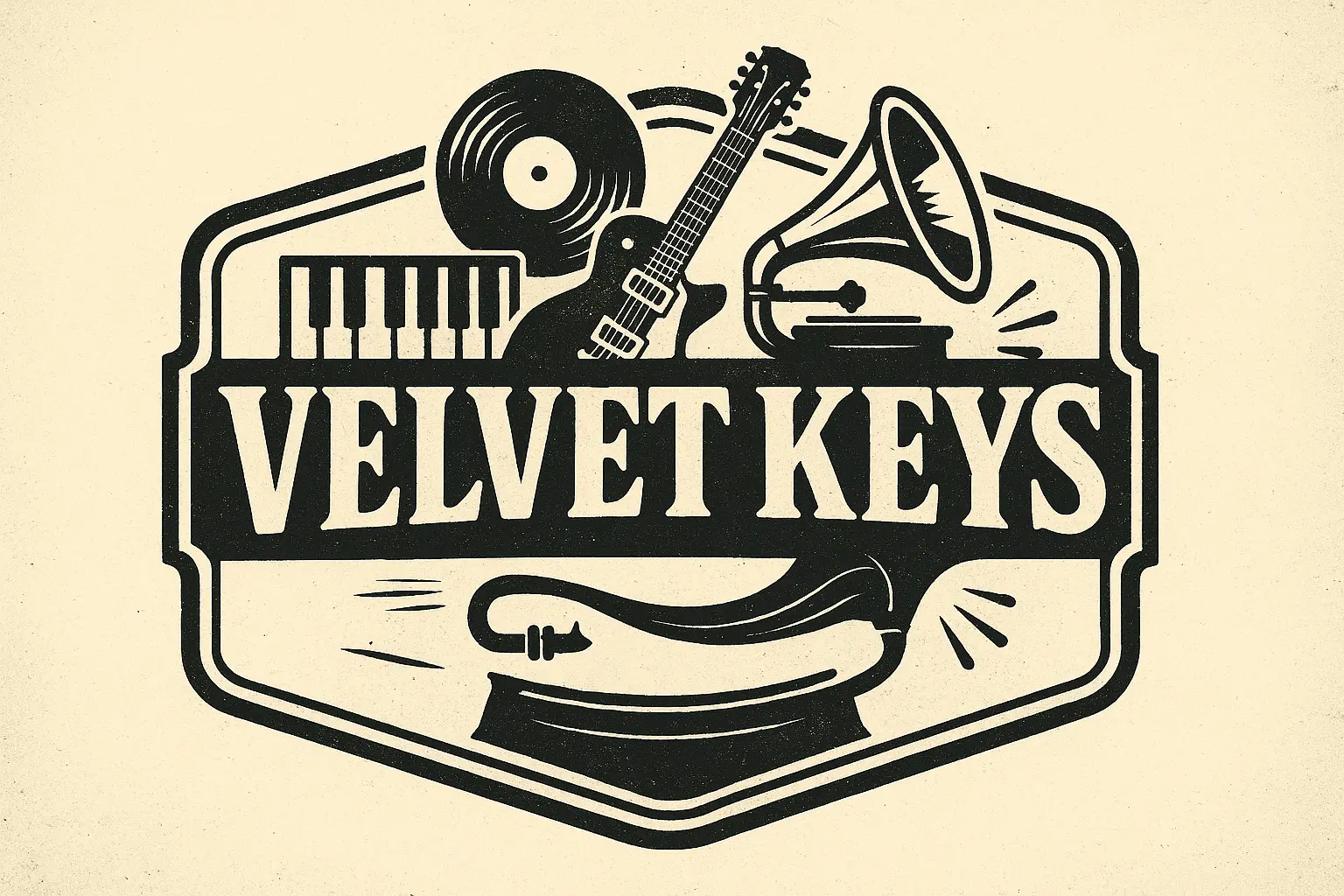 Band Logo template featuring vintage western style for 'Country Nights'.
