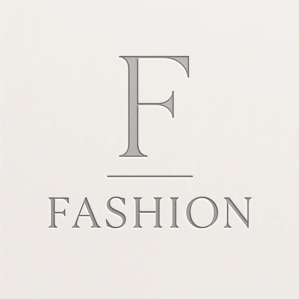 Minimalist Fashion Logo template with elegant serif typography