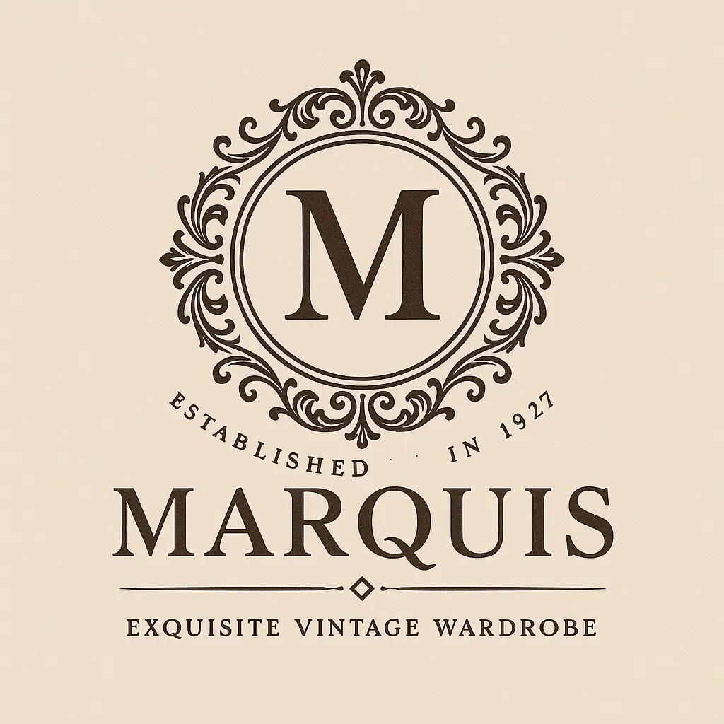 Elegant Fashion Logo template with ornate vintage design