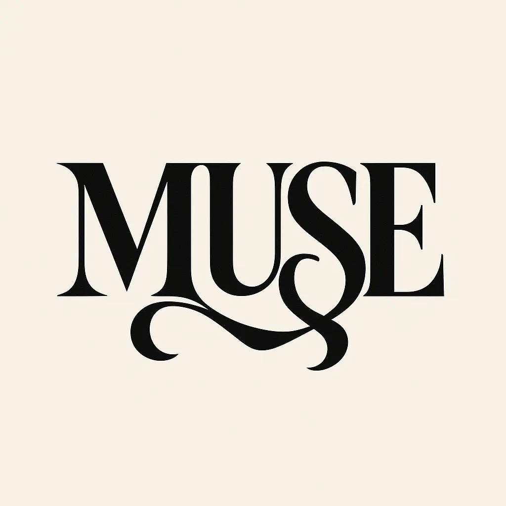 Fashion Logo template with elegant curvy serif wordmark