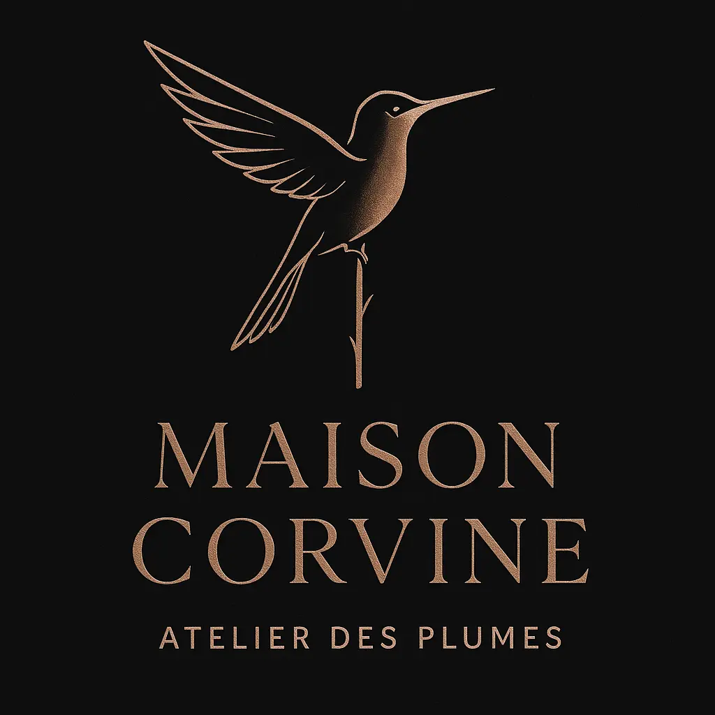 Elegant Fashion Logo template with a minimalist hummingbird design