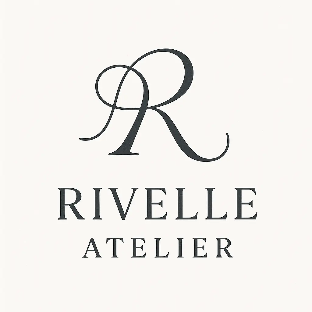 Minimalist Fashion Logo template with abstract R monogram