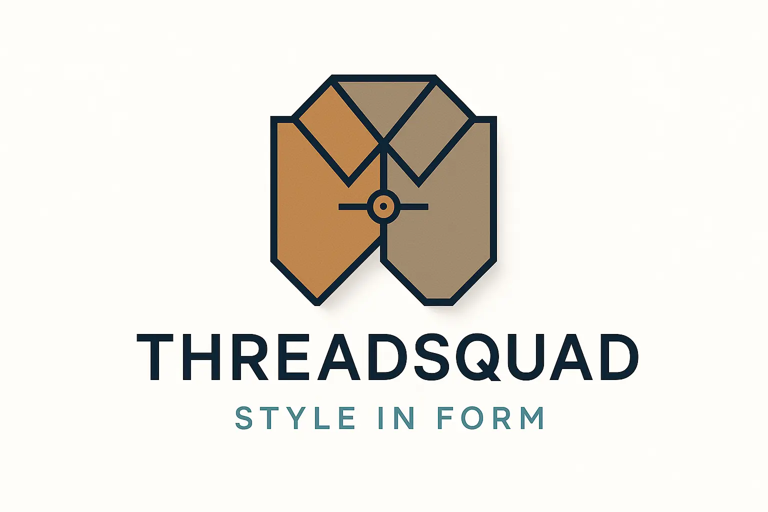 Fashion Logo template with modern double-C monogram