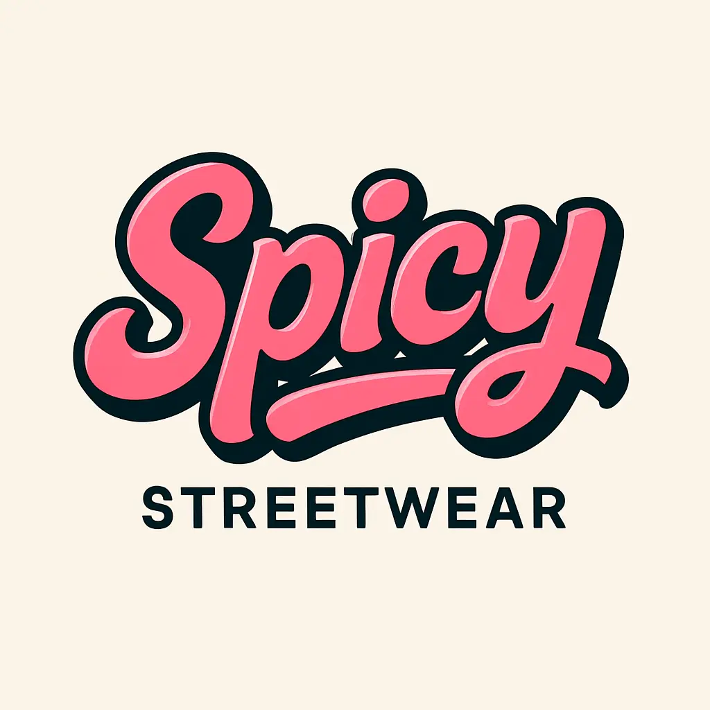 Beauty Logo template with bold pink script and minimalist text