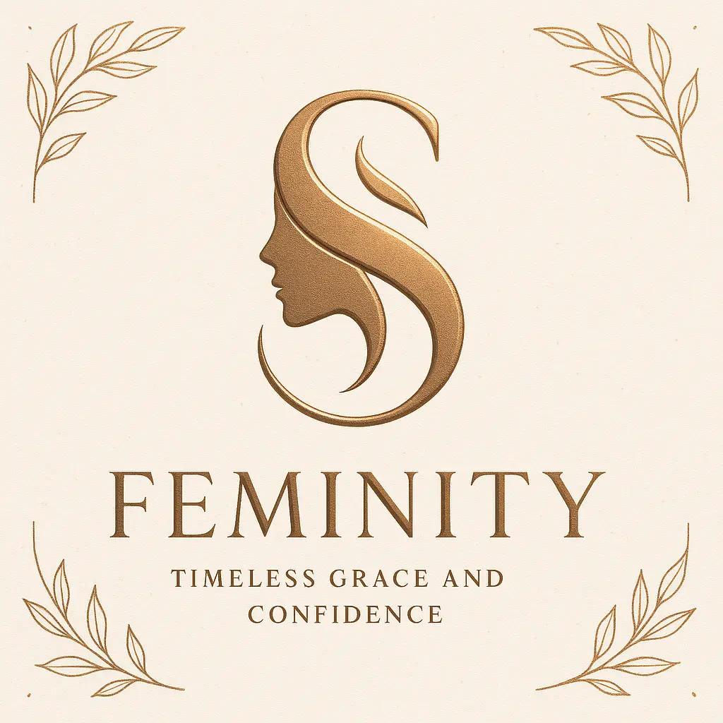 Beauty Logo template with elegant female profile in S shape