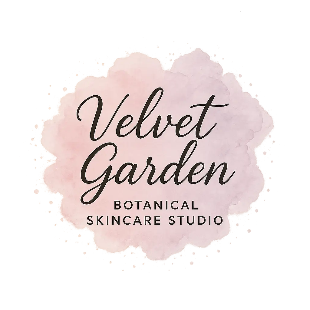 Elegant Beauty Logo template with pink watercolor and script font