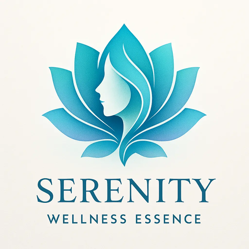 Beauty Logo template with lotus flower and elegant face