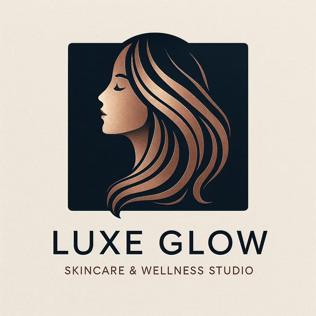 Modern Beauty Logo template with elegant woman profile